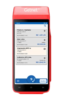 Maquininha Getnet N910
