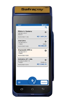 Maquininha Safrapay A8
